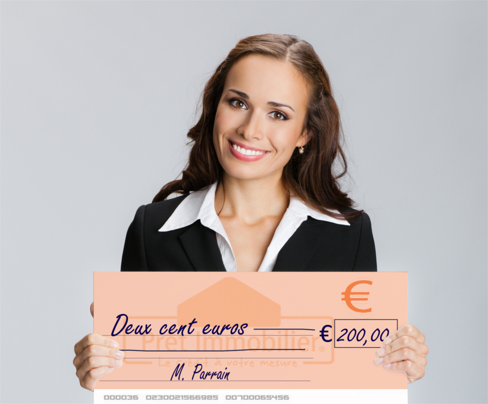 chèque 200 euros parrainage